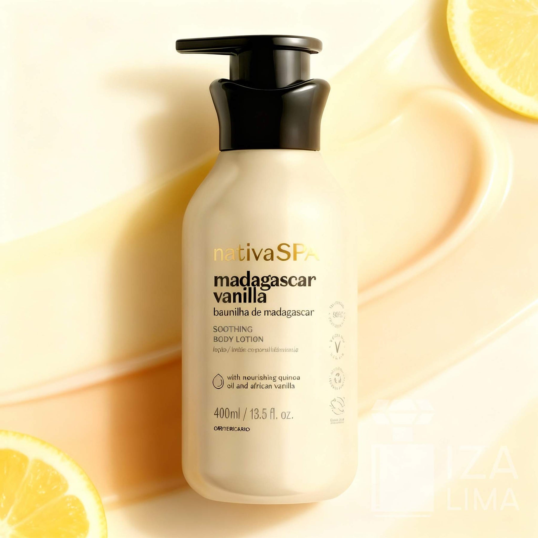 Loção Hidratante Nativa SPA Baunilha de Madagascar 400ml