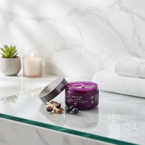Esfoliante Corporal Nativa Spa Uva Merlot 180g – Exfoliation Douce, Hydratation et Fermeté pour la Peau