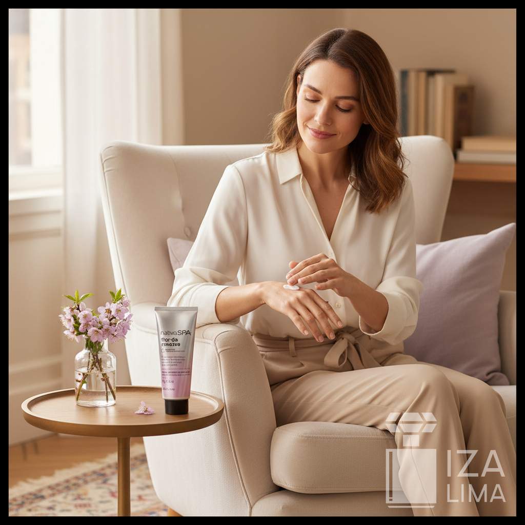 Flor de Ameixa Crème pour les Mains Nativa SPA 75g - Nativa SPA