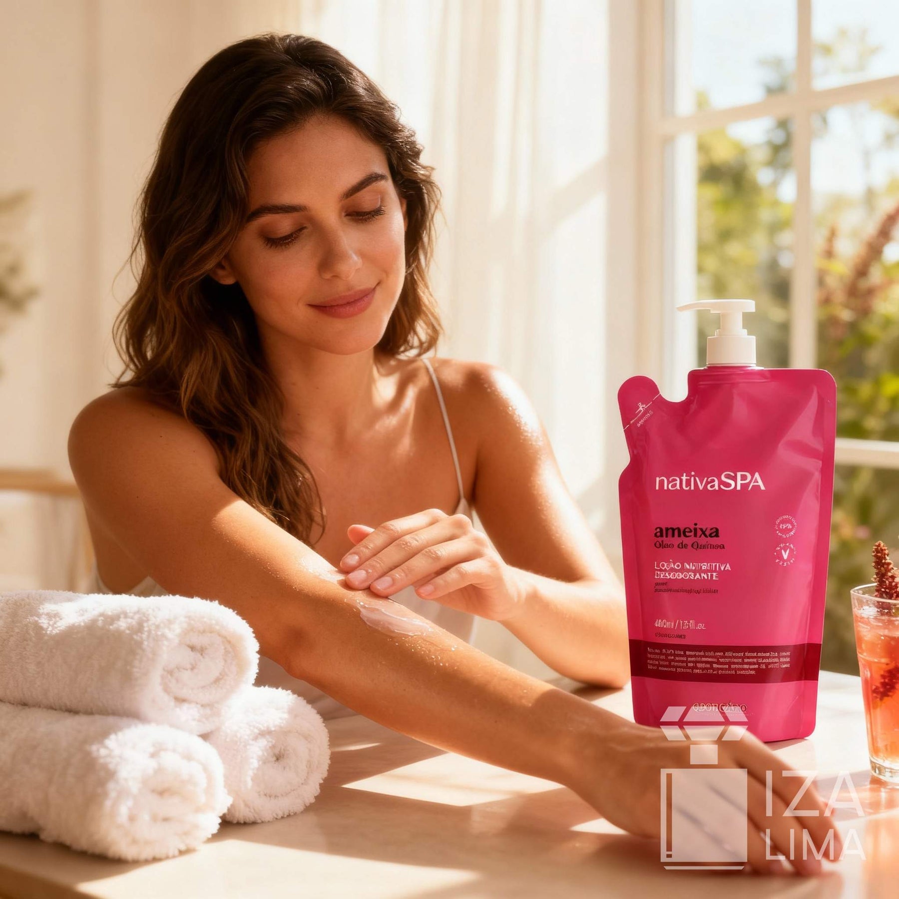 Refil Loção Hidratante Corporal Ameixa, 400ml