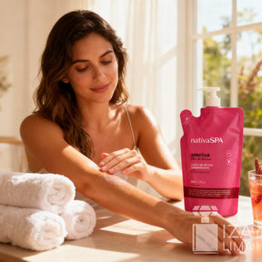 Refil Loção Hidratante Corporal Ameixa, 400ml