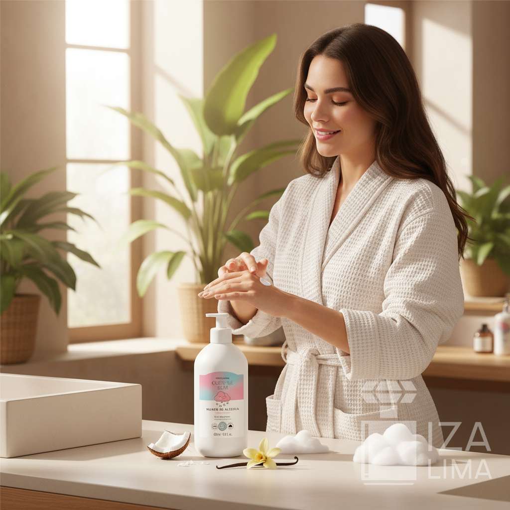 Cuide-se Bem Nuvem de Alegria Loção Hidratante Corporal, 400ml