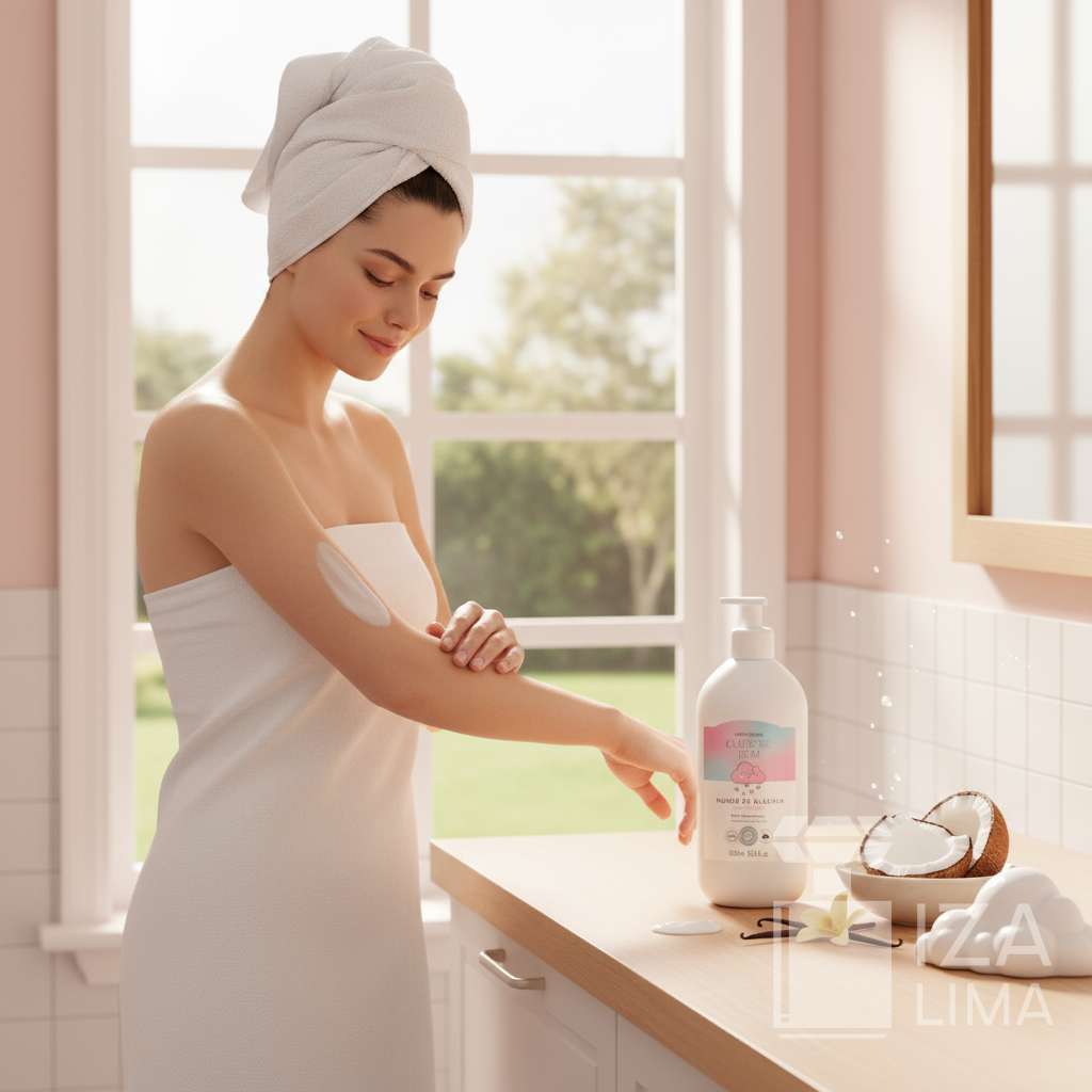 Cuide-se Bem Nuvem de Alegria Loção Hidratante Corporal, 400ml