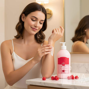 Loção Hydratante Corporal Cuide-se Bem Feira Framboesa 400ml