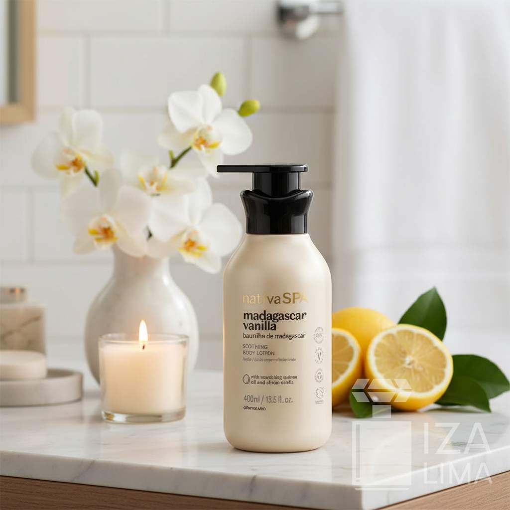 Loção Hidratante Nativa SPA Baunilha de Madagascar 400ml