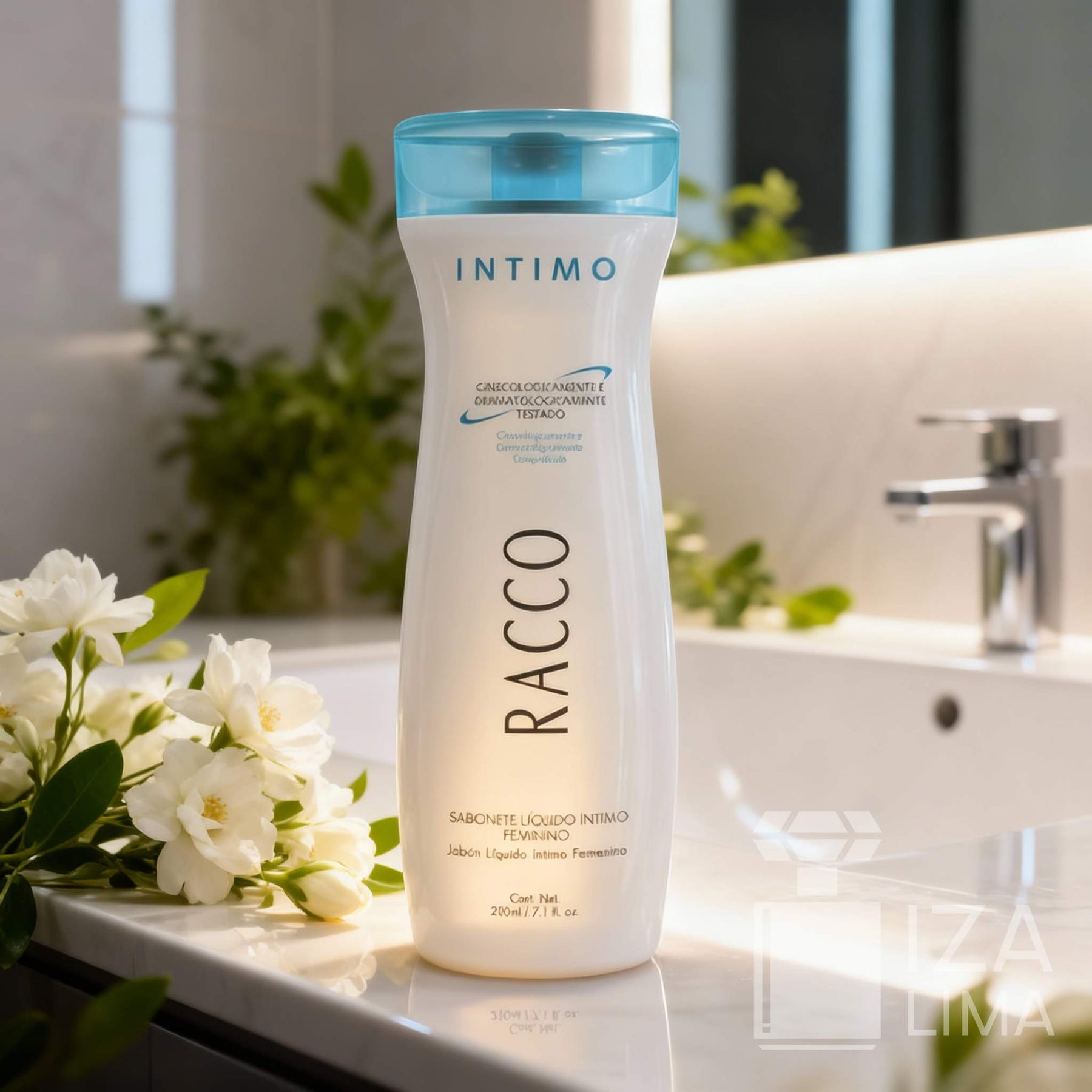 Sabonete Líquido Íntimo Feminino Racco 210ml