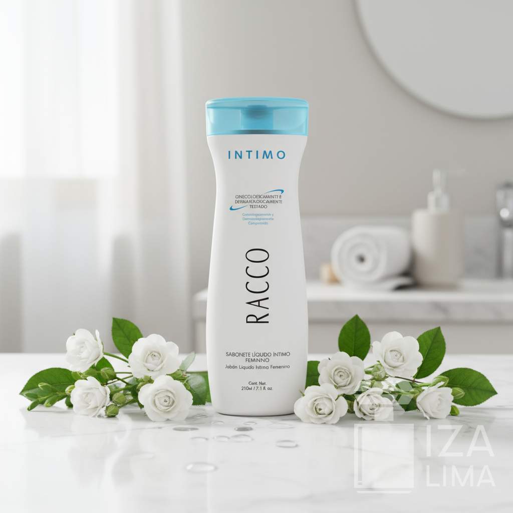 Sabonete Líquido Íntimo Feminino Racco 210ml