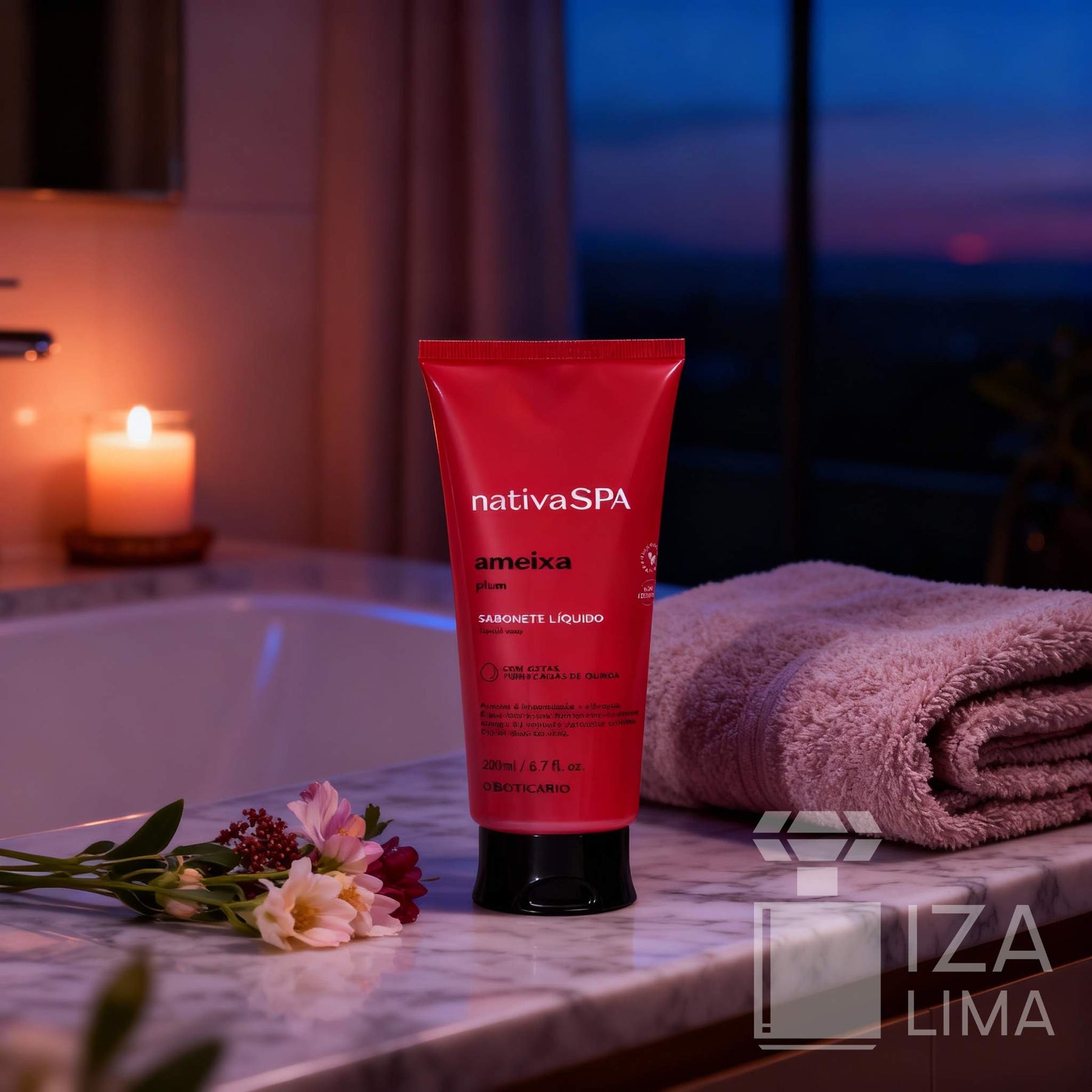 Sabonete Líquido Nativa SPA Ameixa 200ml