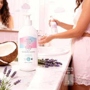 Cuide-se Bem Nuvem de Alegria Loção Hidratante Corporal, 400ml