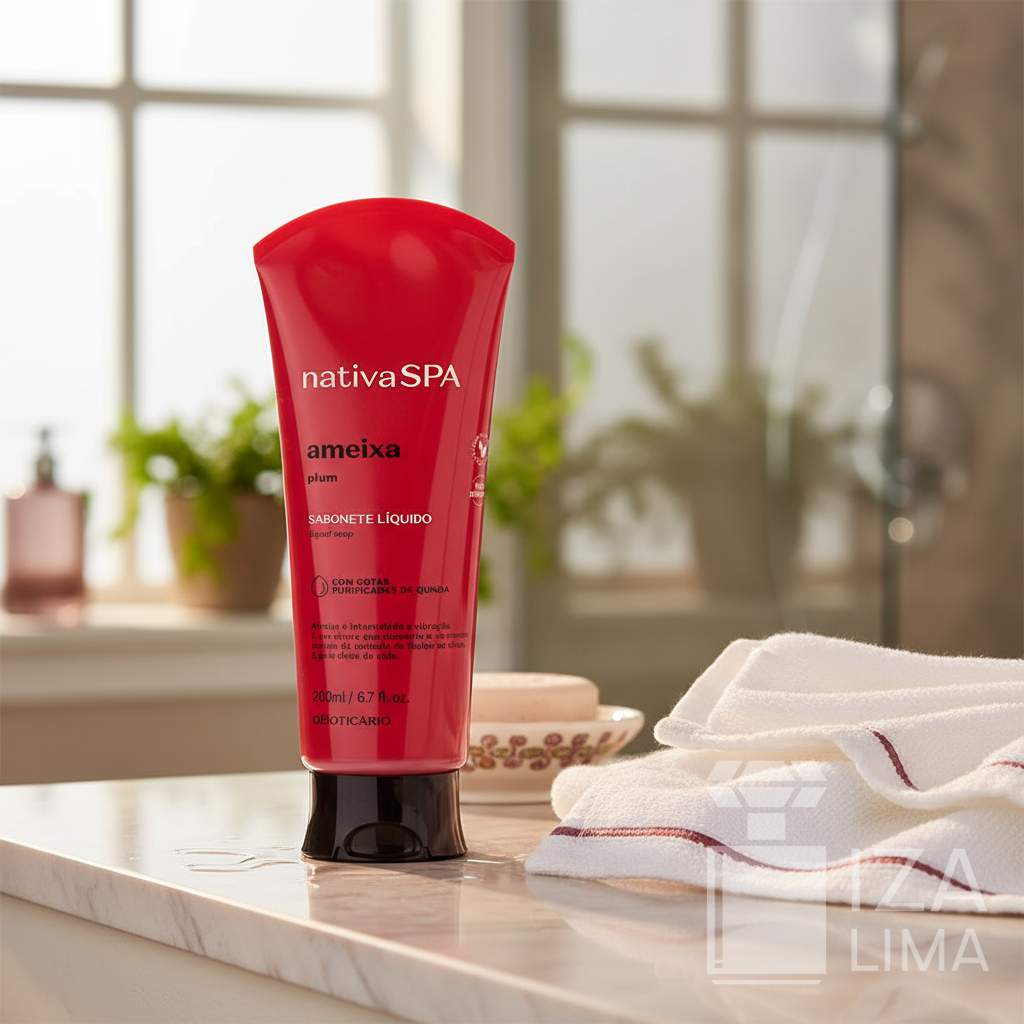 Sabonete Líquido Nativa SPA Ameixa 200ml