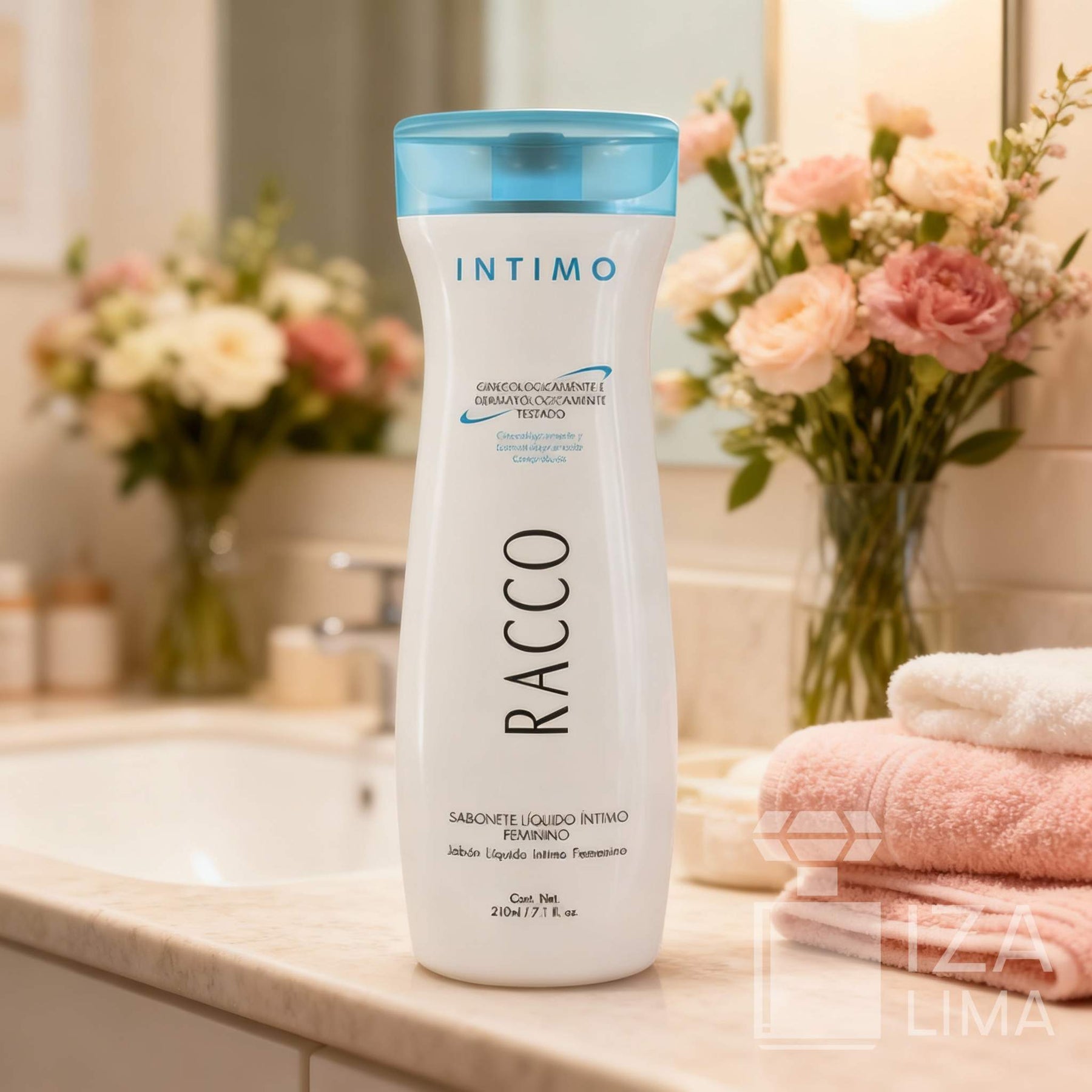 Sabonete Líquido Íntimo Feminino Racco 210ml
