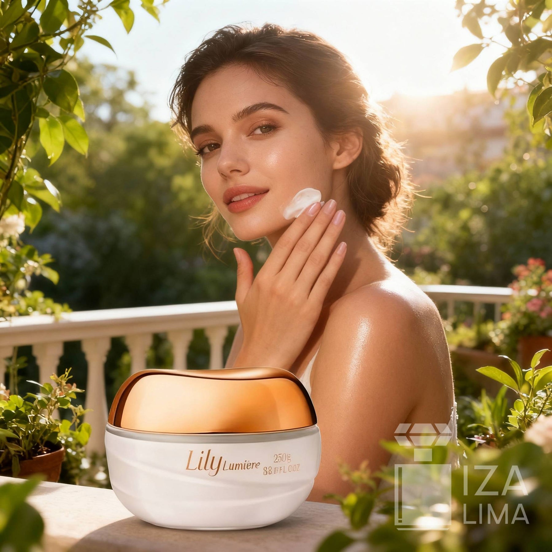 Lily Lumière Crème Satinée Hydratante Déodorante Corps 250g