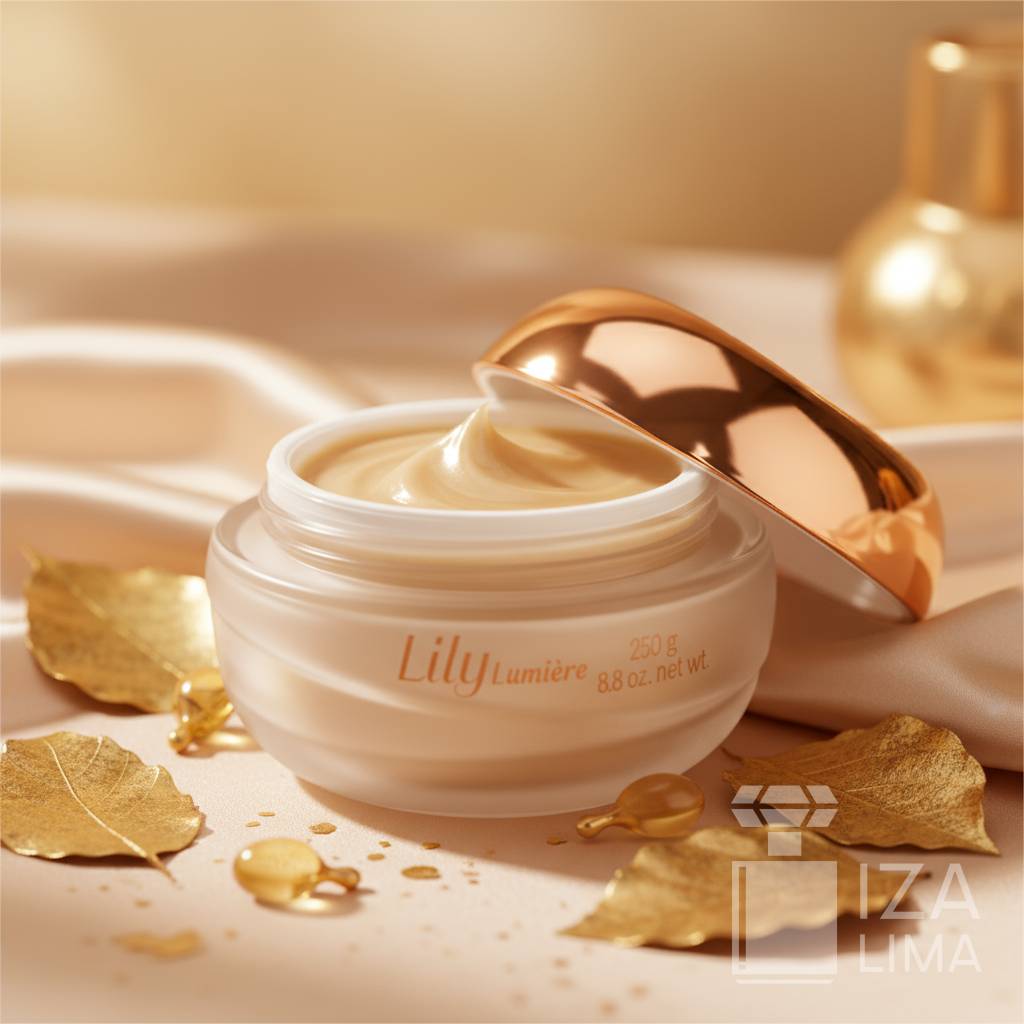 Lily Lumière Crème Satinée Hydratante Déodorante Corps 250g