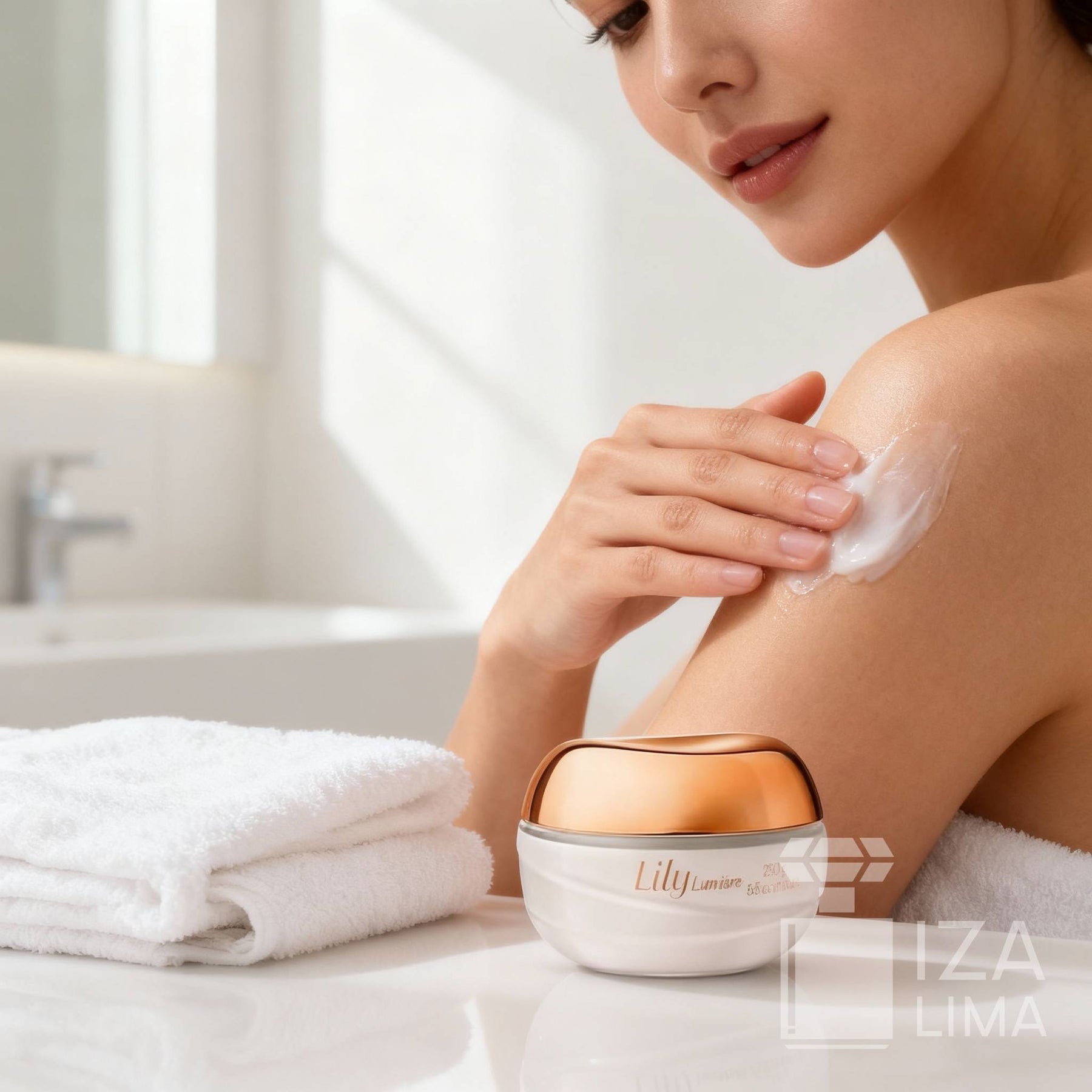 Lily Lumière Crème Satinée Hydratante Déodorante Corps 250g