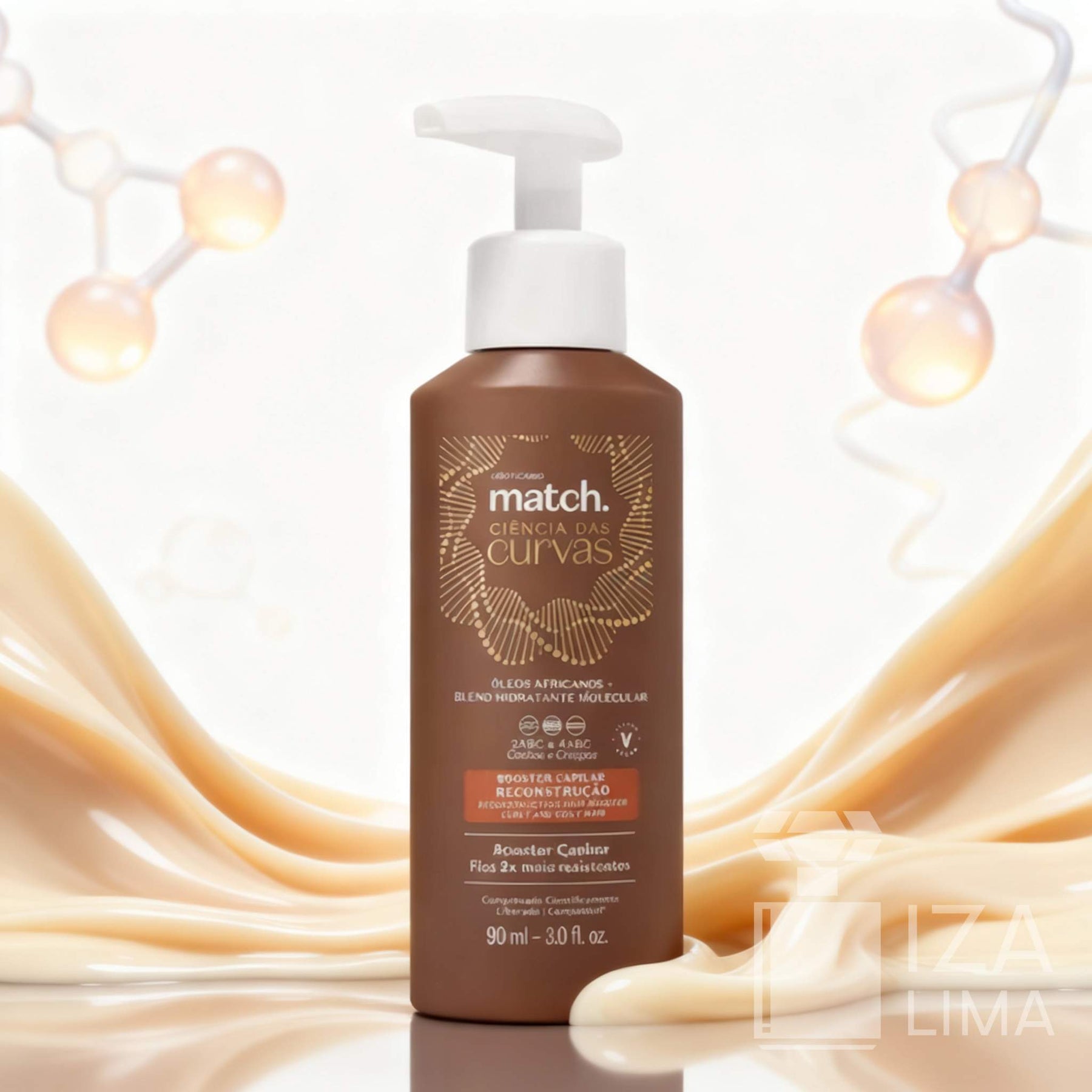 Booster Capilar Reconstrução Match Ciência das Curvas 90ml