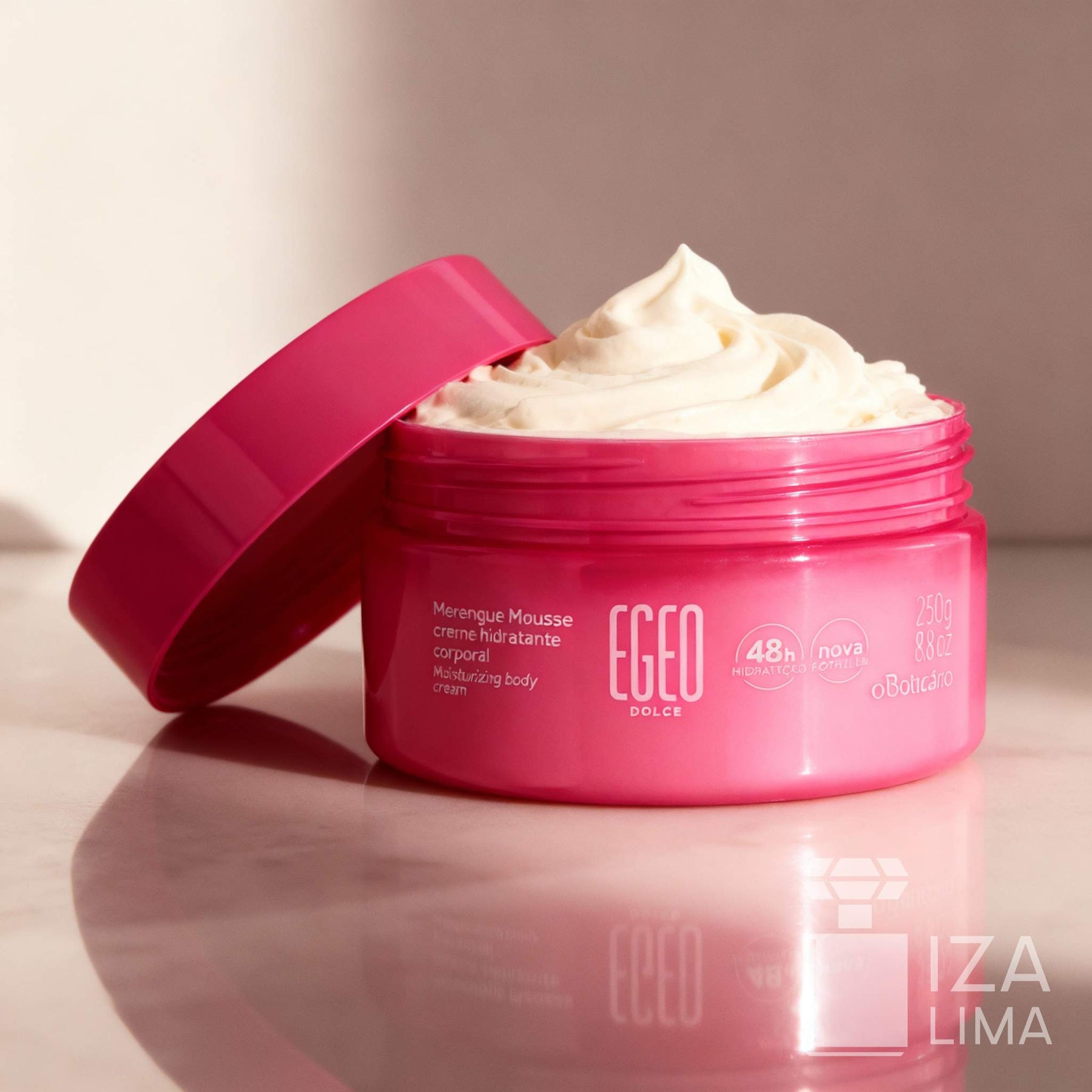 Kit Egeo Dolce Oboticario - Egeo Dolce Eau de Toilette 90ml + Egeo Mousse Hidratante Corporal Dolce Merengue 250g