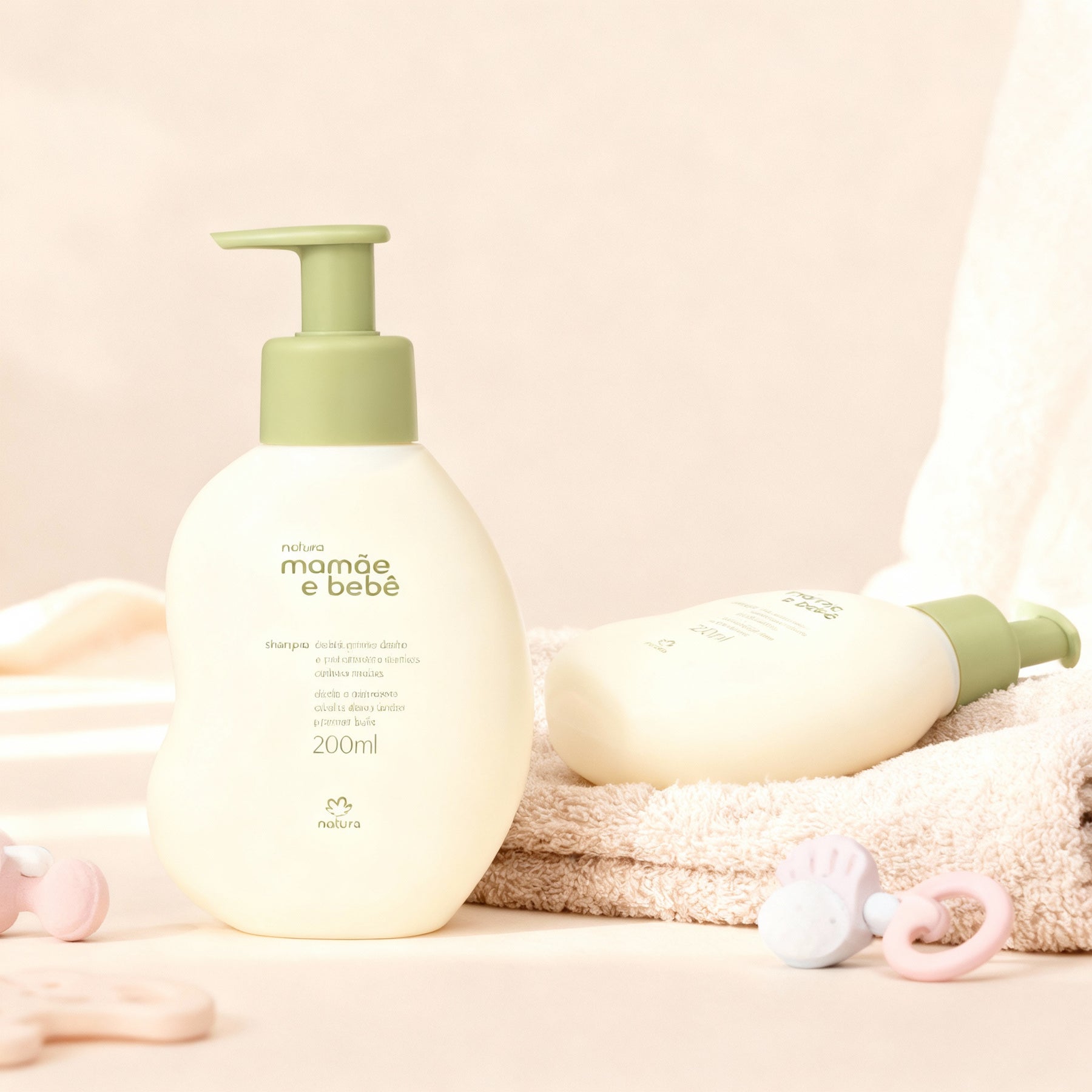Shampoo Mamãe Bebê Natura - 200 ml