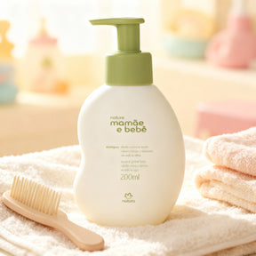 Shampoo Mamãe Bebê Natura - 200 ml