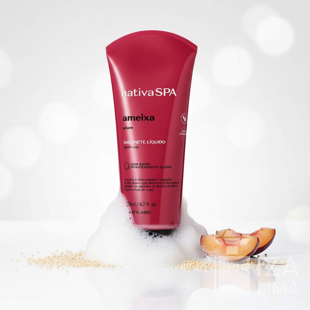 Sabonete Líquido Nativa SPA Ameixa 200ml