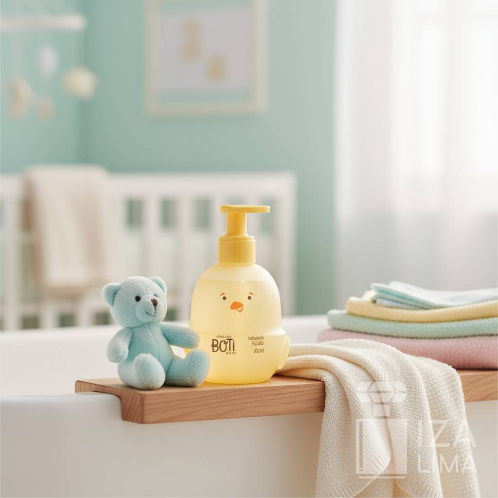 Boti Baby Gel Douche Corps et Cheveux 200ml – Soin Doux pour la Peau de Bébé