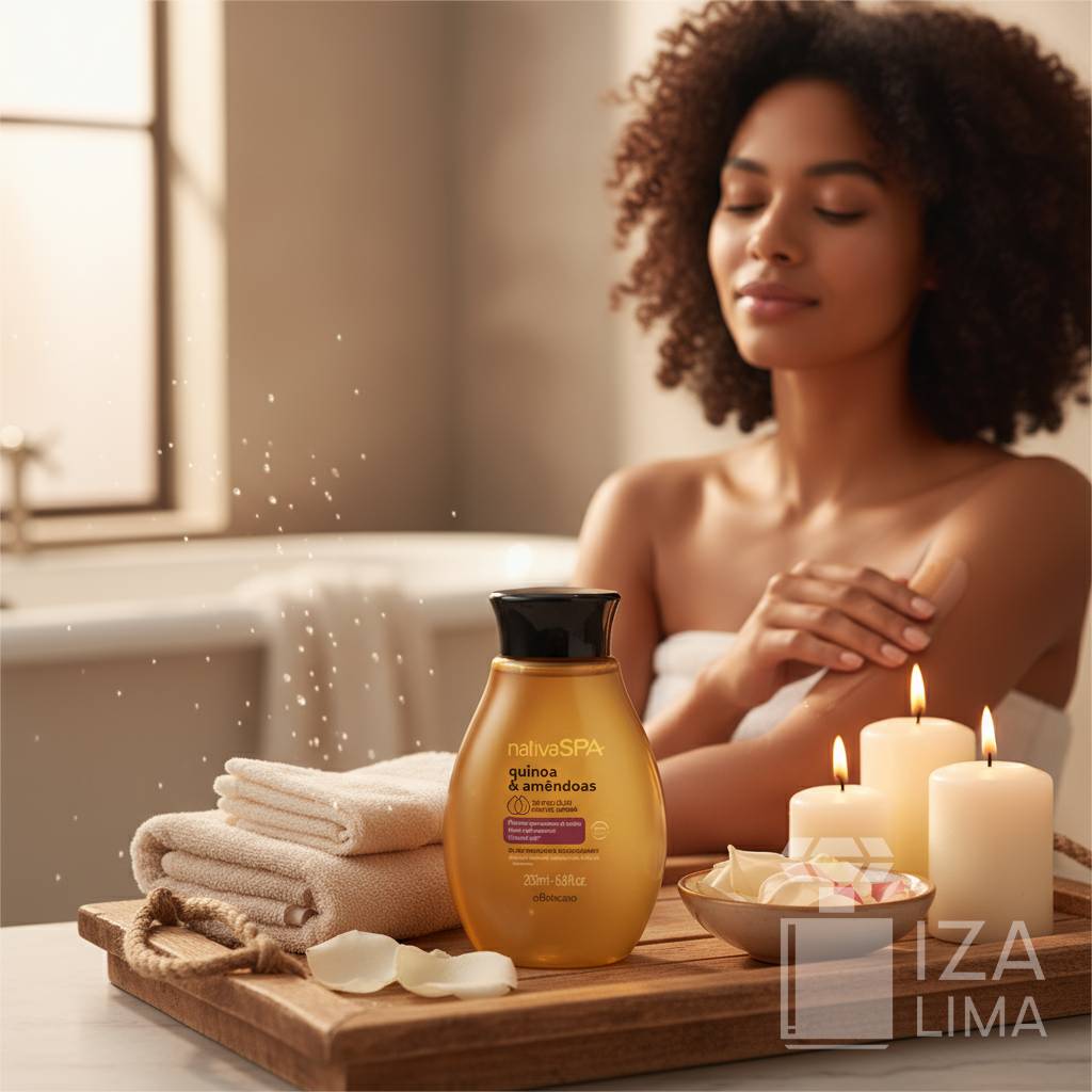 Quinoa et Amandes Nativa Spa – Huile Exotique Hydratante 200ml
