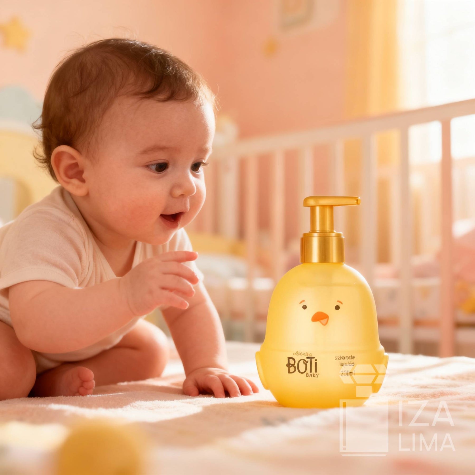 Boti Baby Gel Douche Corps et Cheveux 200ml – Soin Doux pour la Peau de Bébé