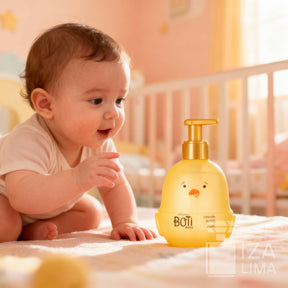 Boti Baby Gel Douche Corps et Cheveux 200ml – Soin Doux pour la Peau de Bébé