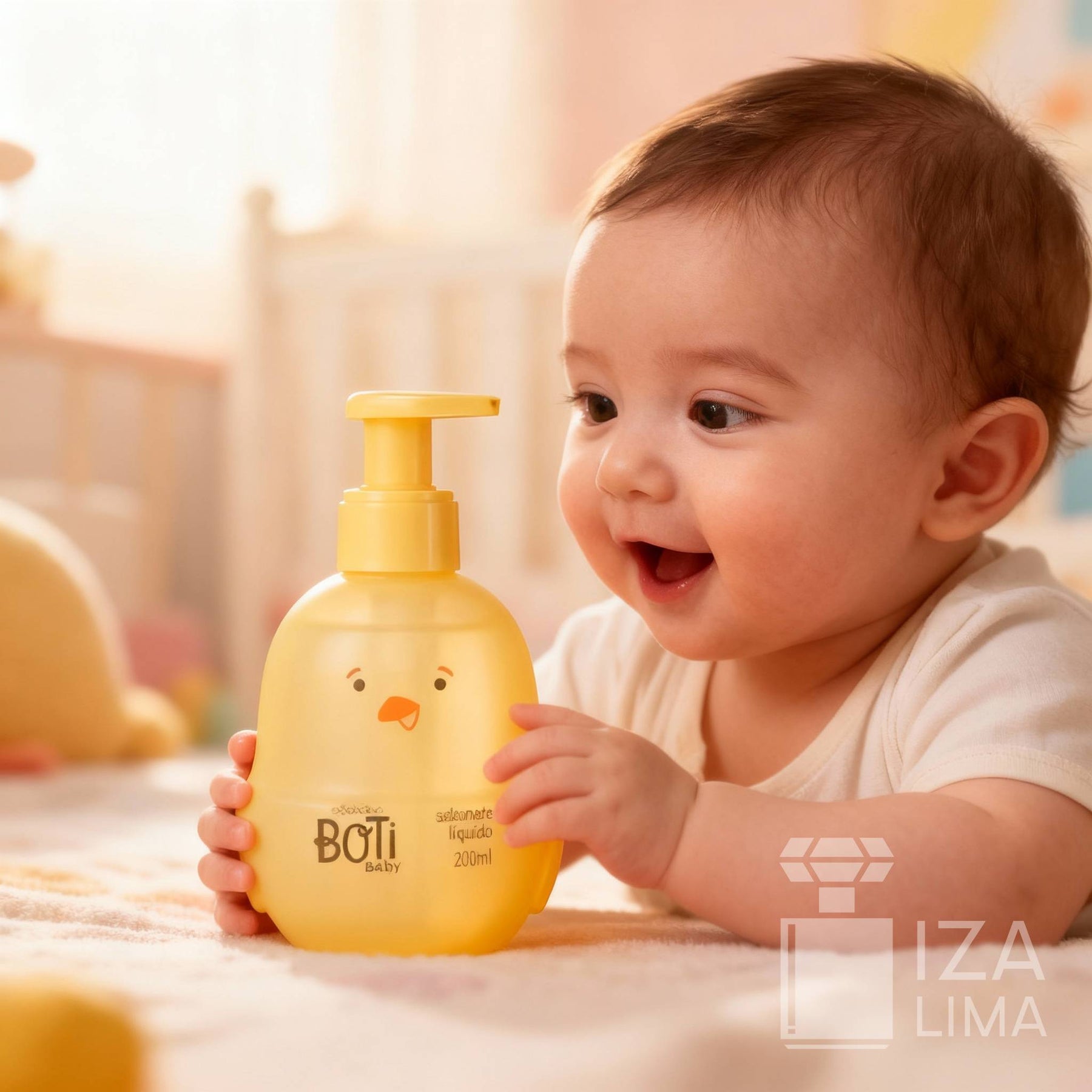 Boti Baby Gel Douche Corps et Cheveux 200ml – Soin Doux pour la Peau de Bébé