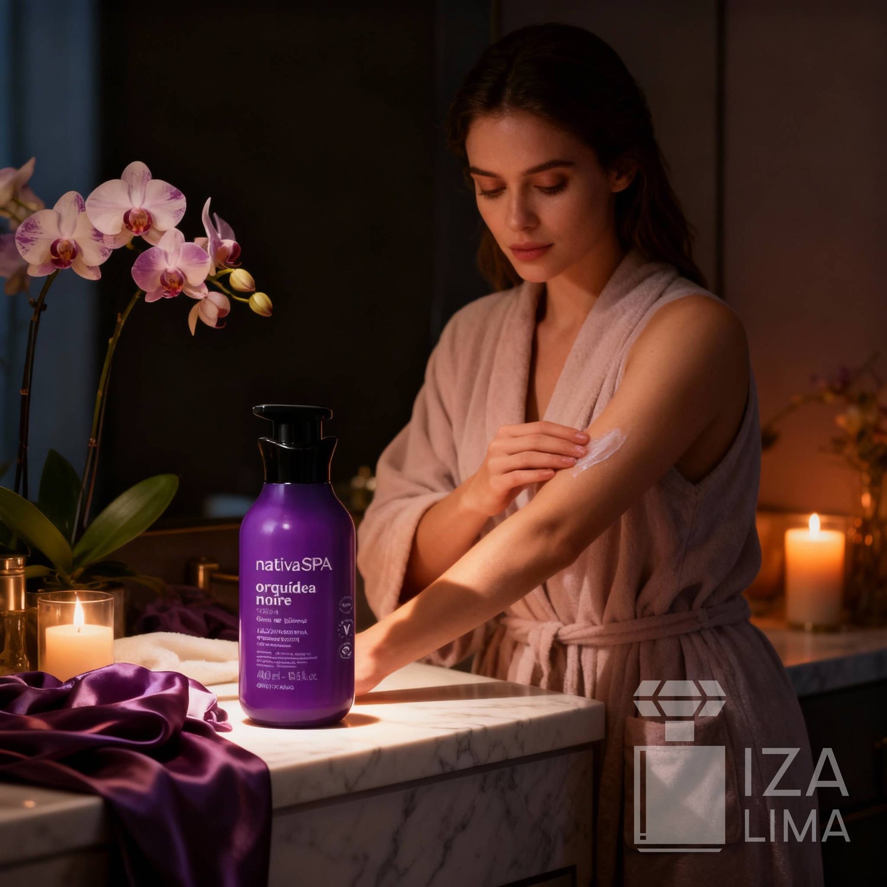 NativaSPA Orquídea Noire – Huile Corporelle 400ml