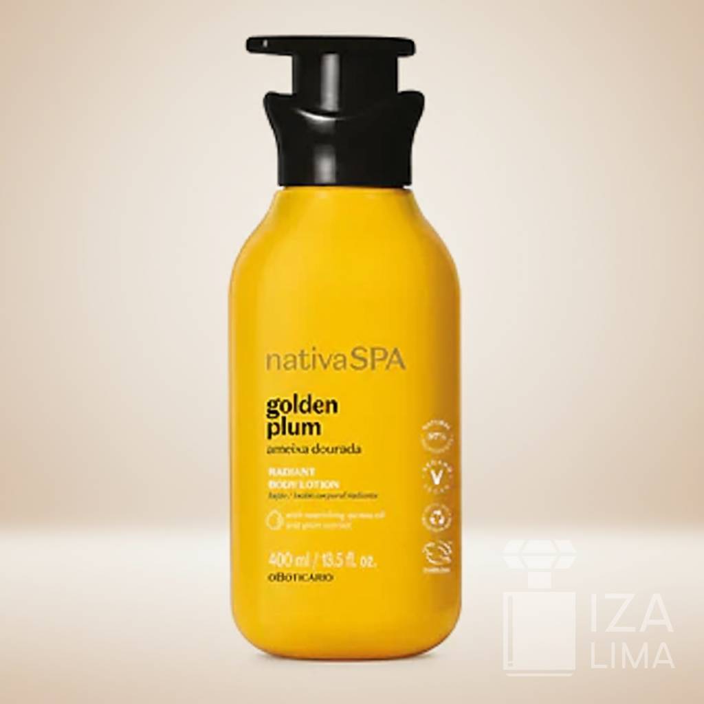 NativaSPA Golden Plum – Radiant Body Lotion 400ml