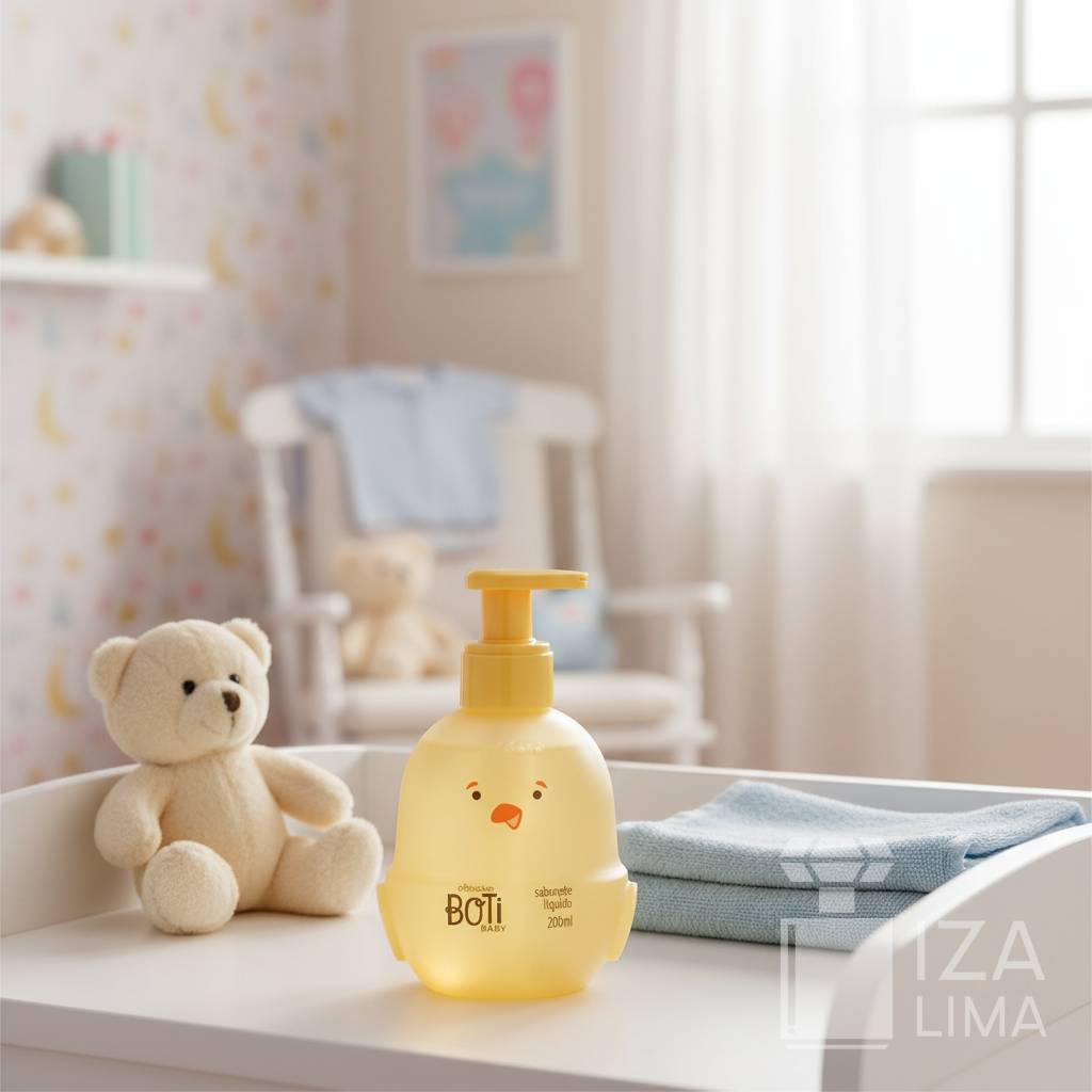Boti Baby Gel Douche Corps et Cheveux 200ml – Soin Doux pour la Peau de Bébé