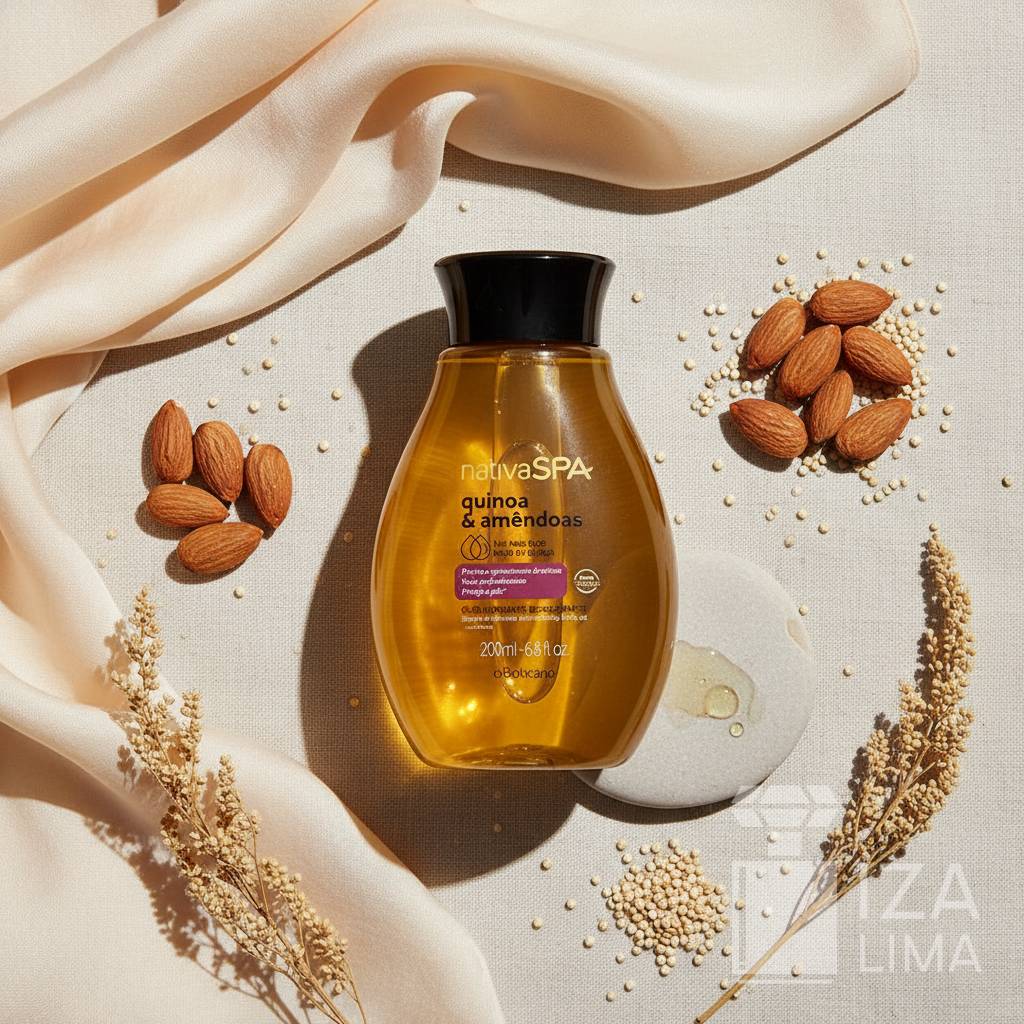 Quinoa et Amandes Nativa Spa – Huile Exotique Hydratante 200ml