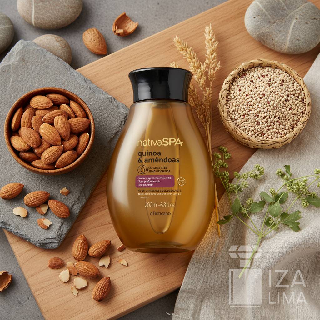 Quinoa et Amandes Nativa Spa – Huile Exotique Hydratante 200ml