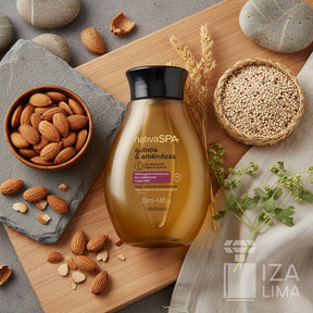 Quinoa et Amandes Nativa Spa – Huile Exotique Hydratante 200ml
