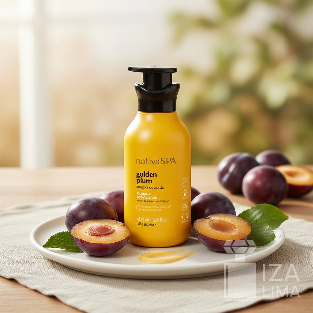 NativaSPA Golden Plum – Radiant Body Lotion 400ml