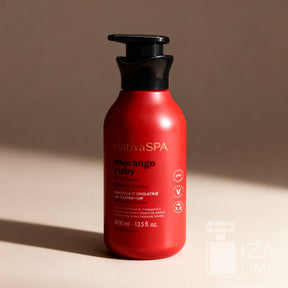 Loção Antioxidante Desodorante Corporal Nativa SPA Morango Ruby 400ml