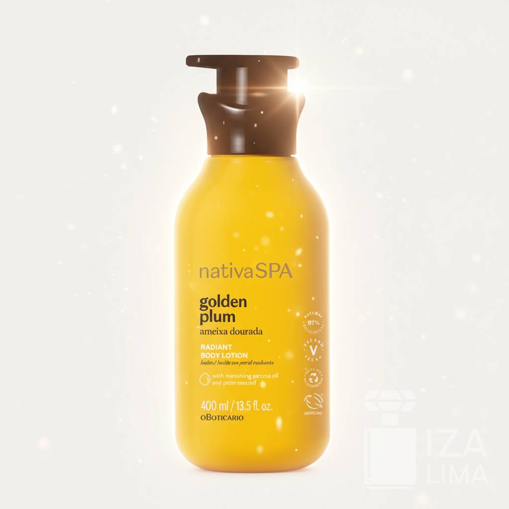 NativaSPA Golden Plum – Radiant Body Lotion 400ml