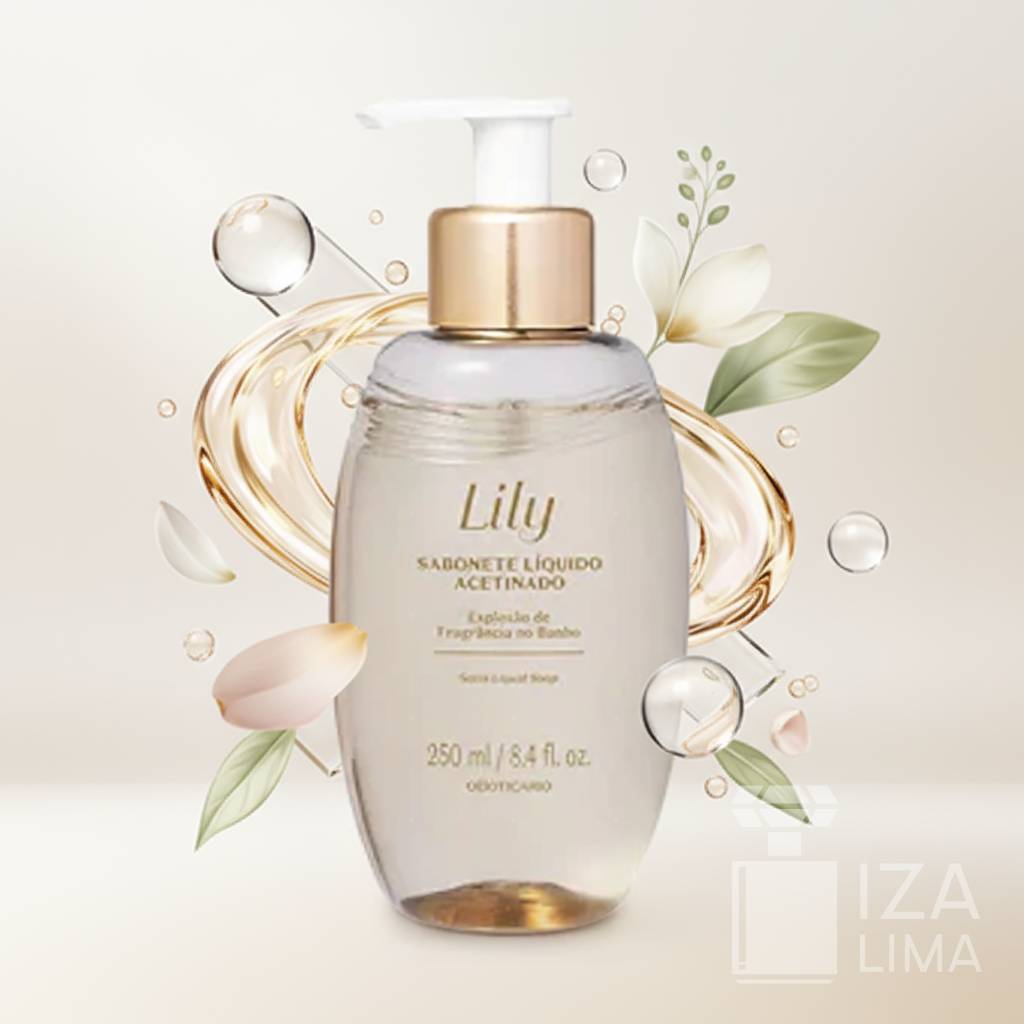 Lily Sabonete Liquido Acetinado 250ml