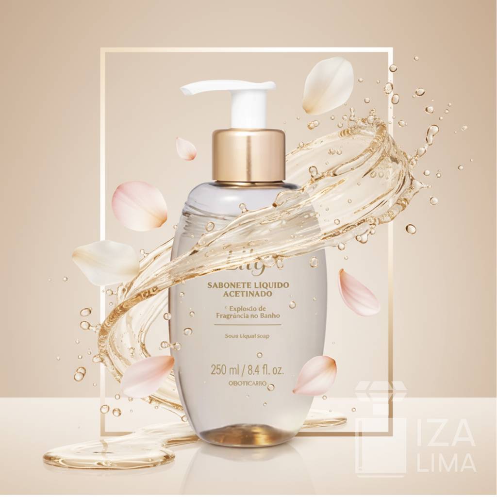 Sabonete Líquido Acetinado Lily 250ml – O Boticário