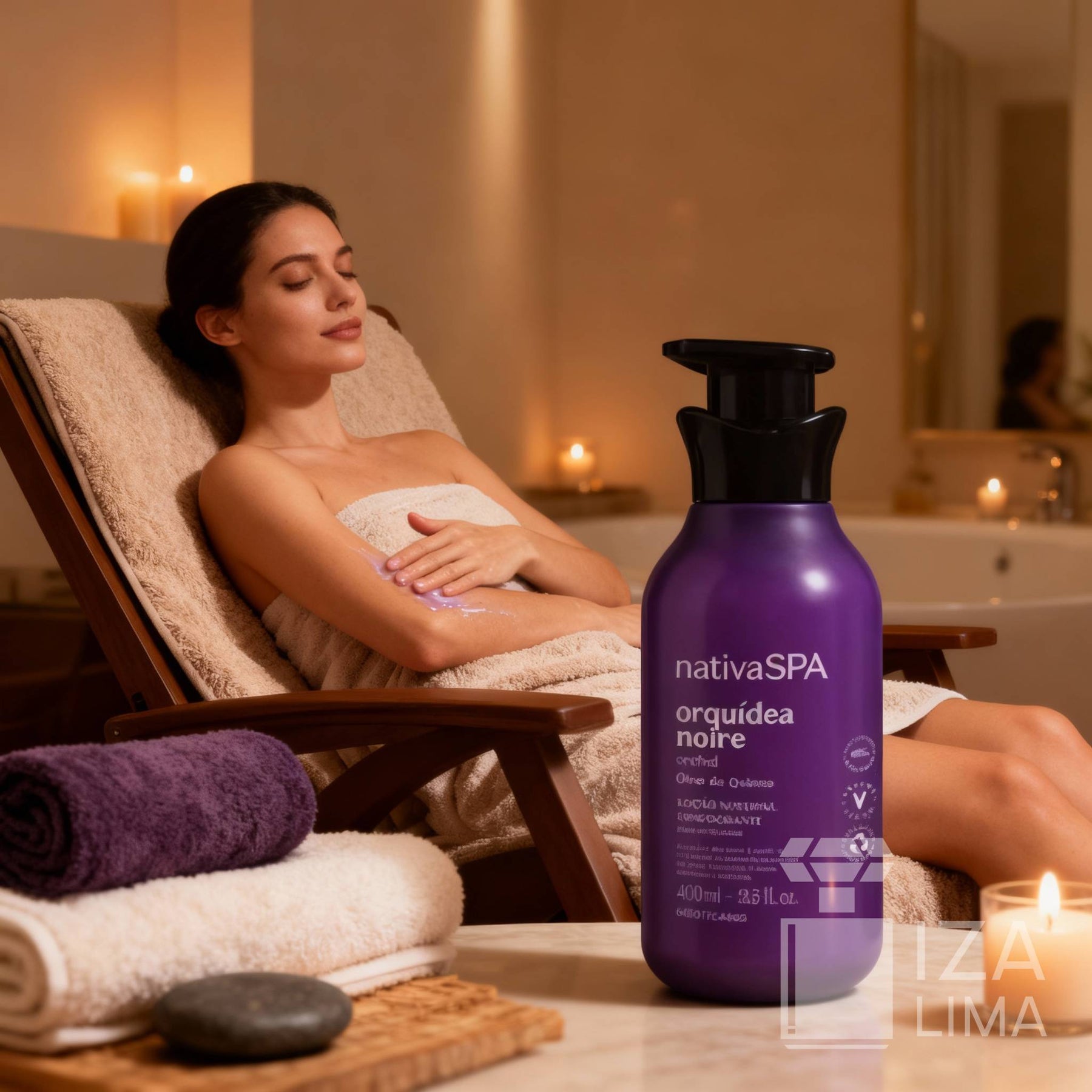 NativaSPA Orquídea Noire – Huile Corporelle 400ml