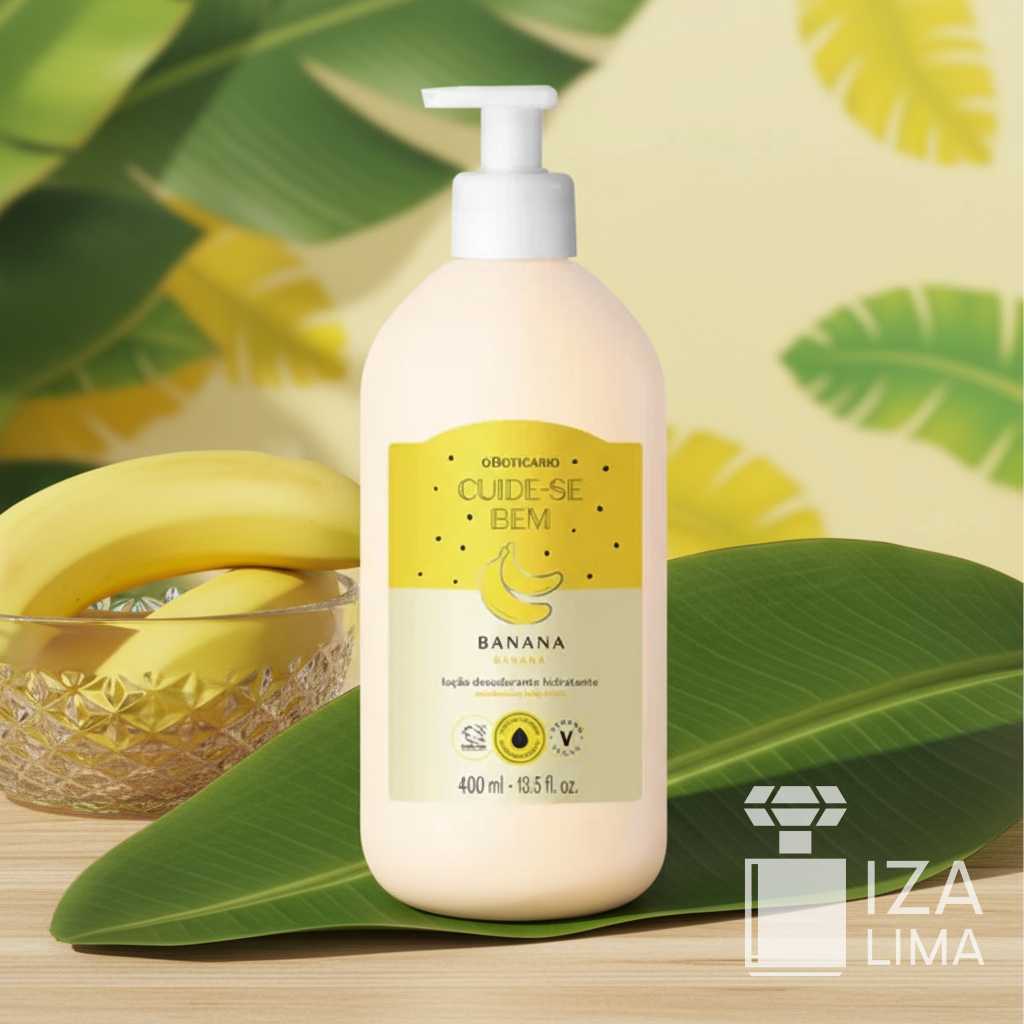 Loção Desodorante Hidratante Cuide-se Bem Feira Banana 400ml