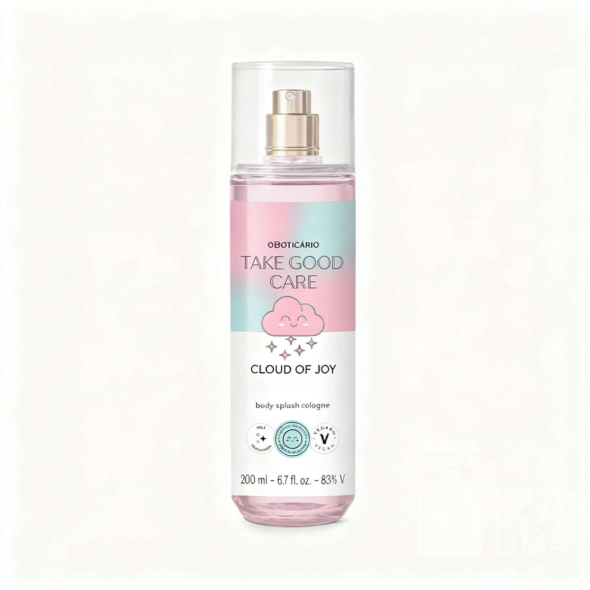 Cuide-se Bem Nuvem de Alegria Body Splash, 200ml