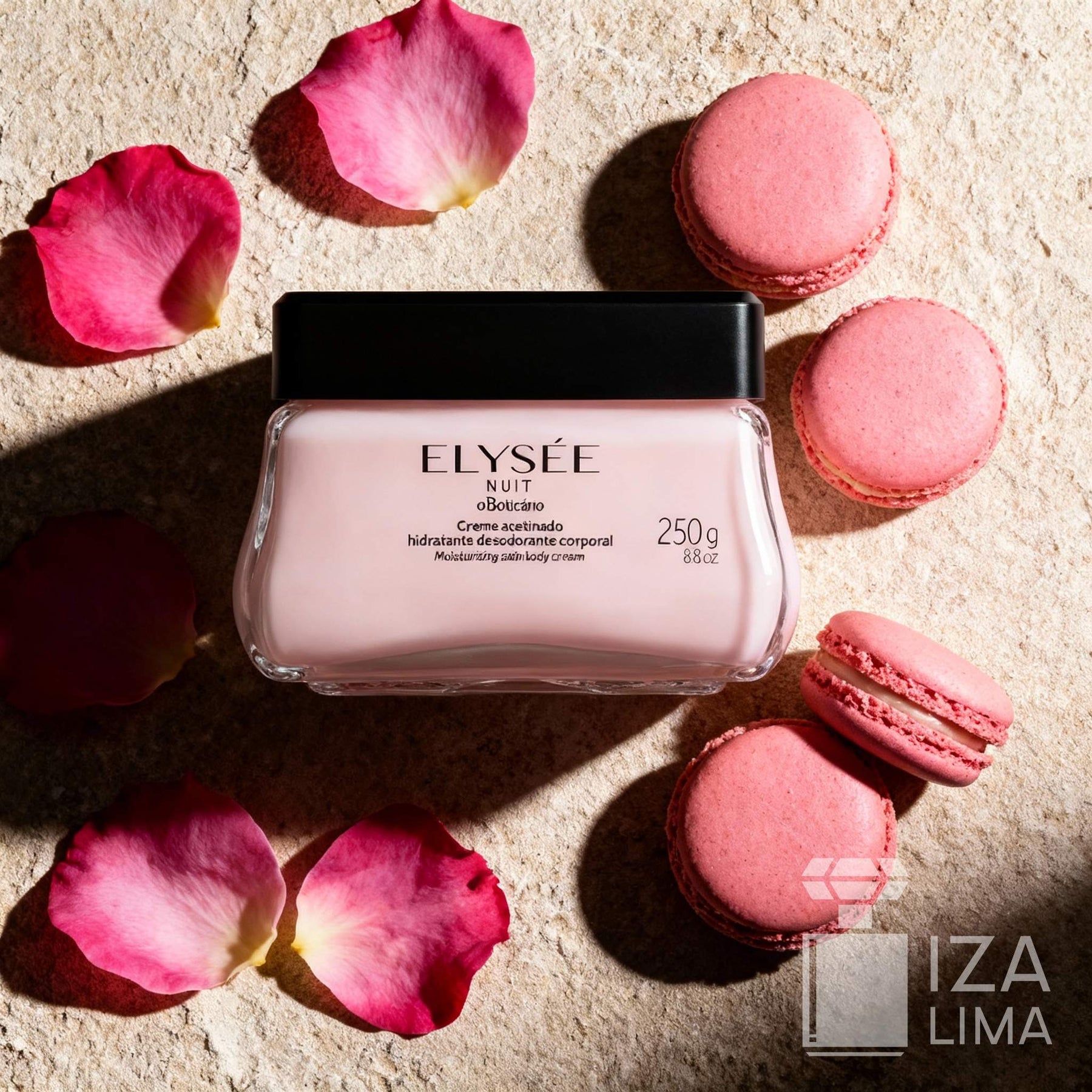 Elysée Nuit Creme Acetinado Hidratante Corporal 250g