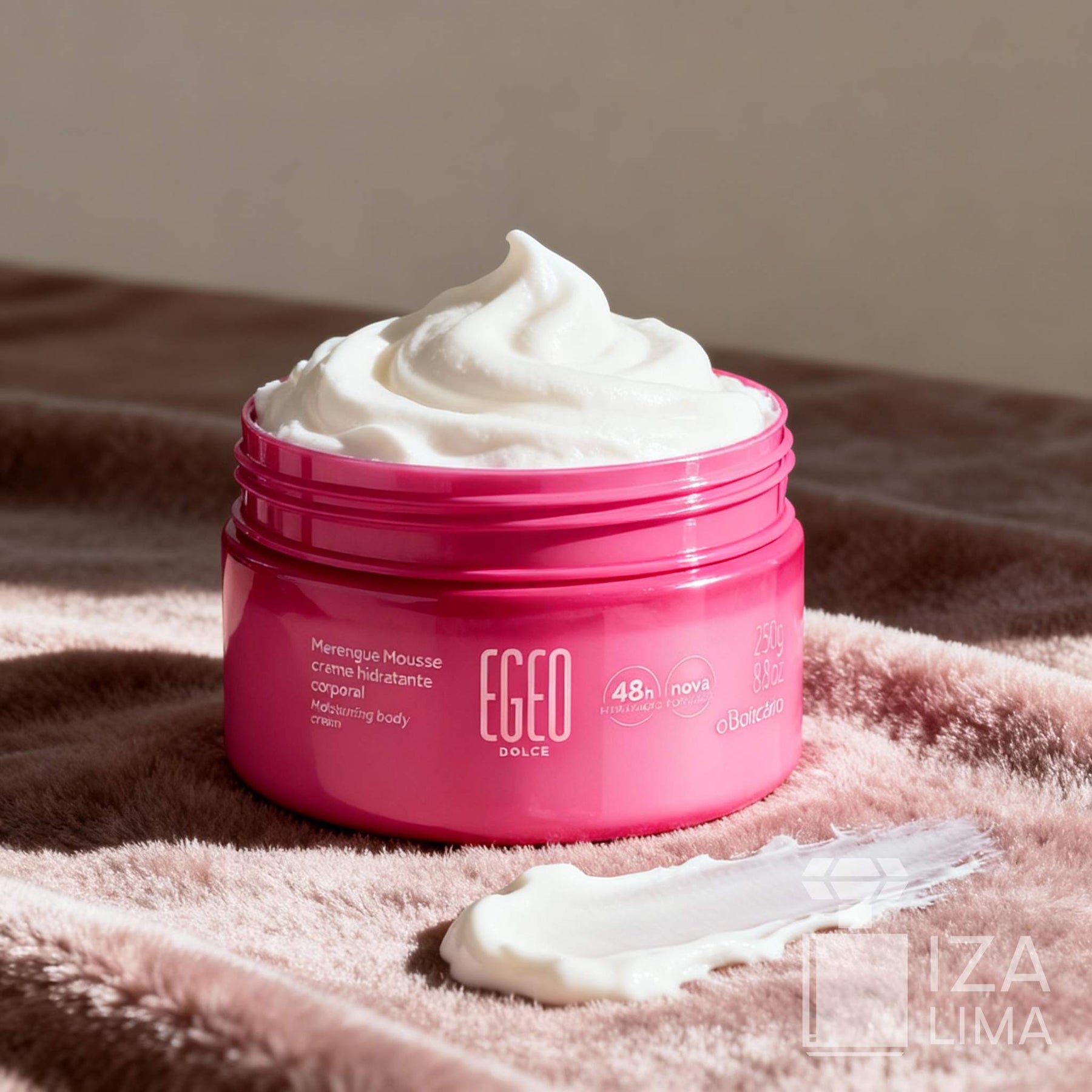 Kit Egeo Dolce Oboticario - Egeo Dolce Eau de Toilette 90ml + Egeo Mousse Hidratante Corporal Dolce Merengue 250g