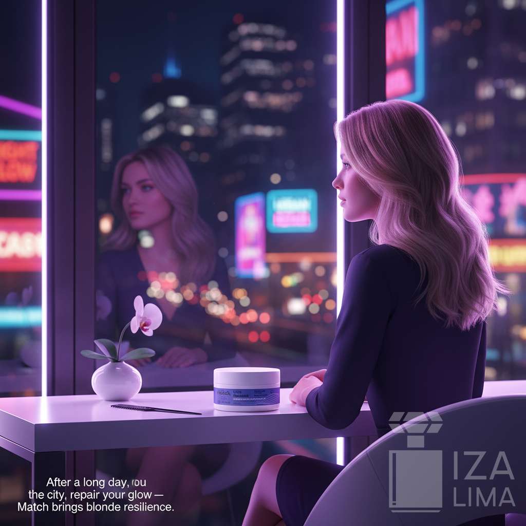 Máscara Capilar Matizadora Match Loiro Reparado 250 g