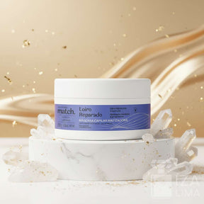Máscara Capilar Matizadora Match Loiro Reparado 250 g