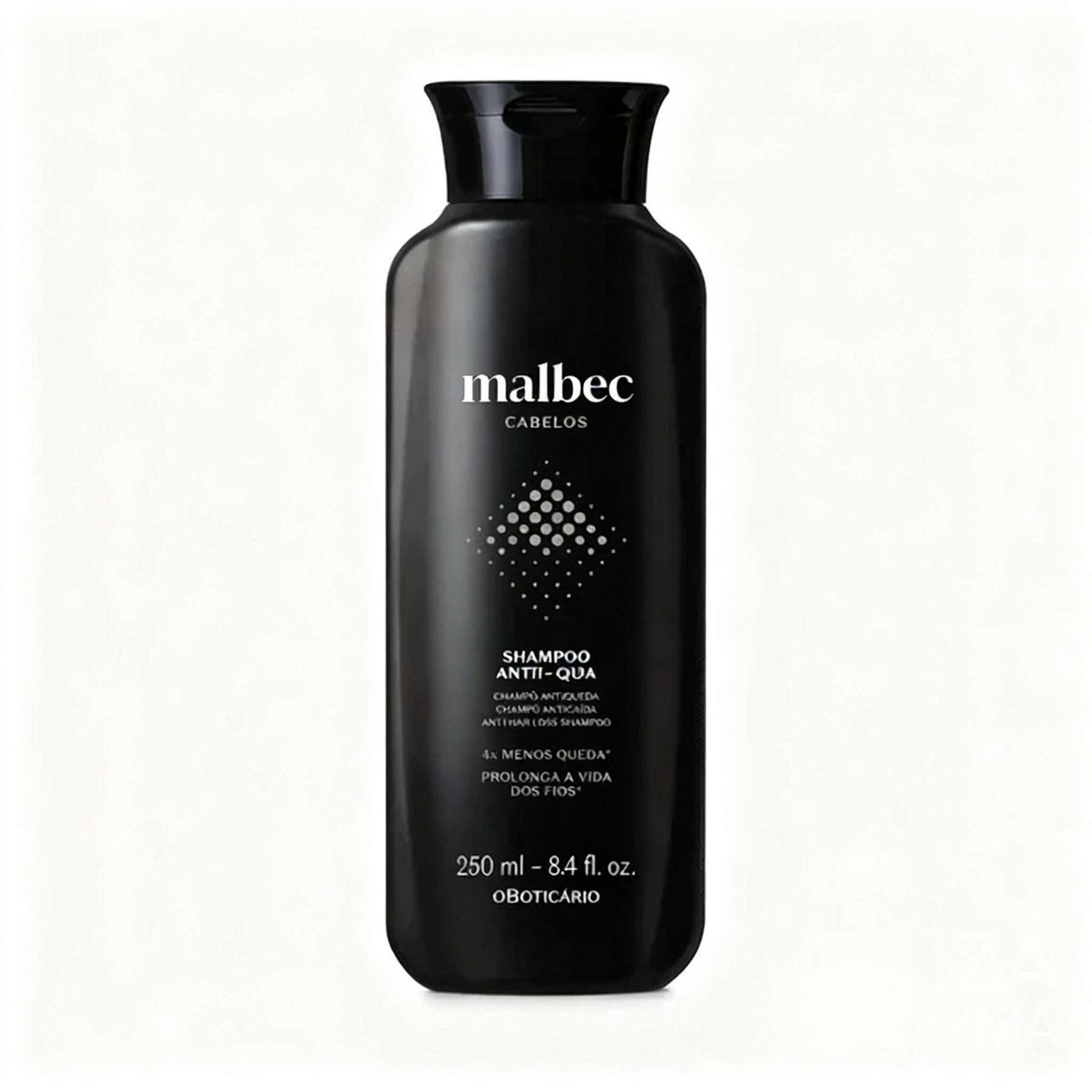 Shampoo Anti-Chute Malbec 250 ml – La solution haute performance pour cheveux masculins en perte 🌿