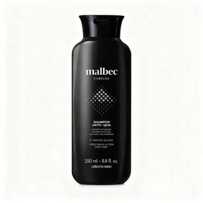 Shampoo Anti-Chute Malbec 250 ml – La solution haute performance pour cheveux masculins en perte 🌿
