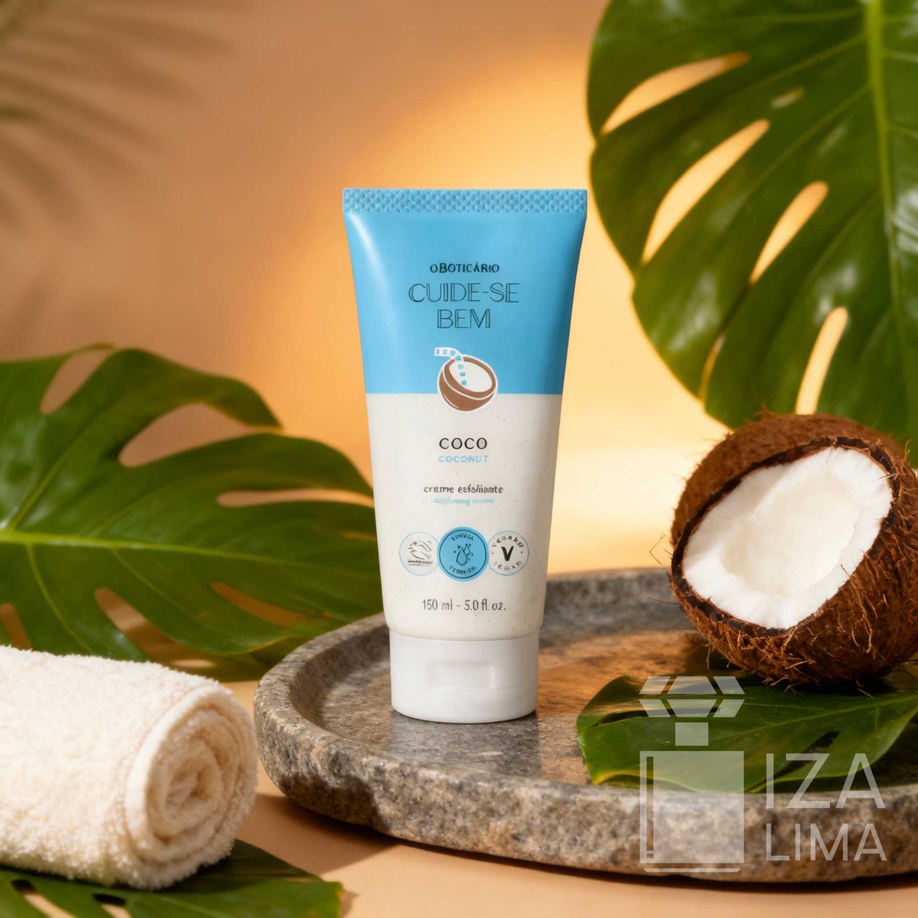 Cuide-se Bem Feira Coco – Crème Exfoliant Corps 150 ml