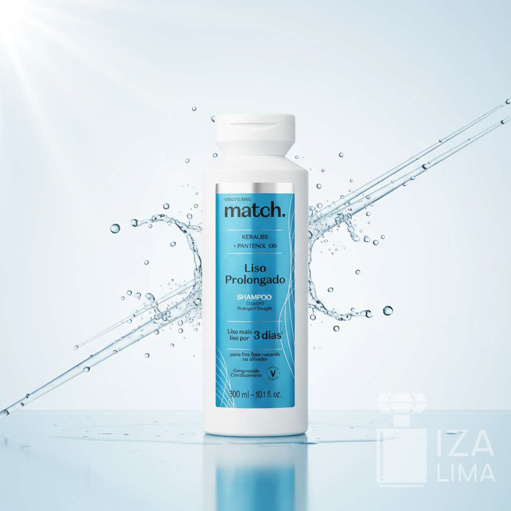 Shampoo Match Liso Prolongado 300ml